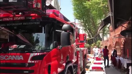 Sultanahmet'te otelde yangın (2) - İSTANBUL