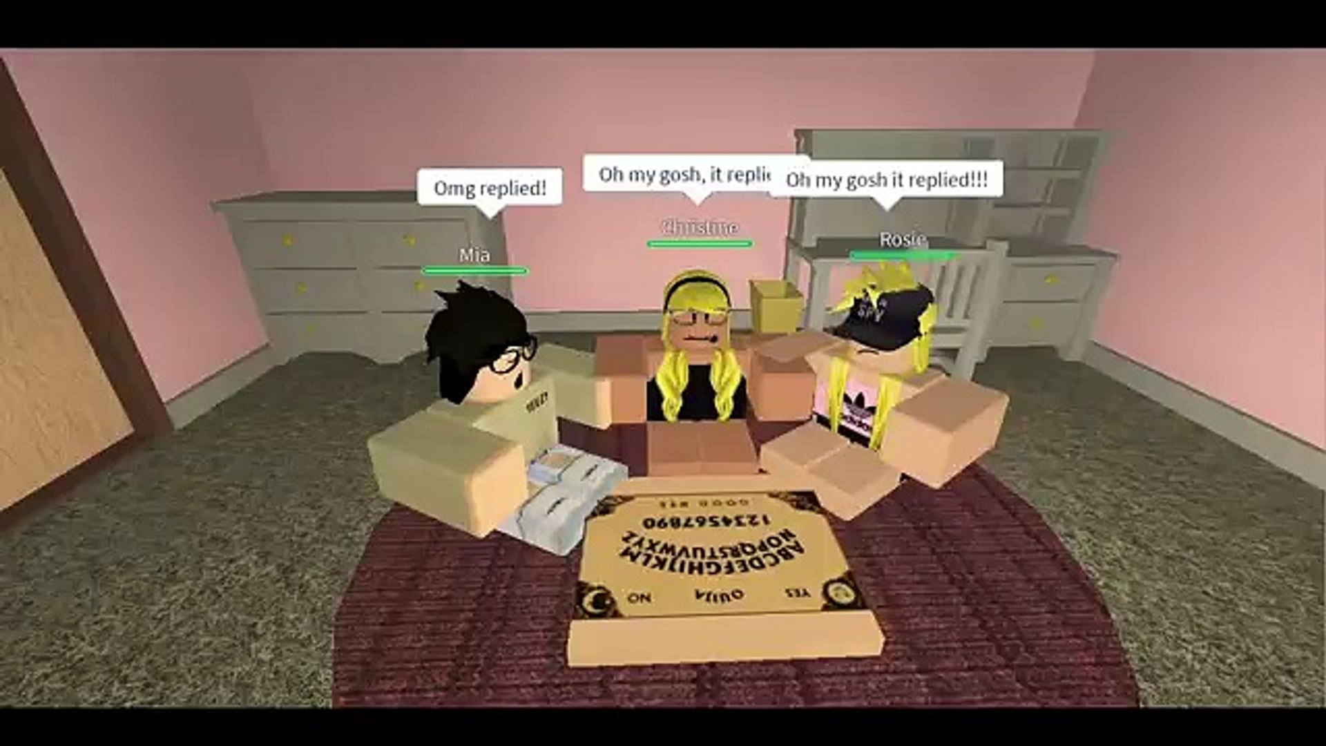 Letters Roblox Horror Movie Ouija Board Video Dailymotion - letters a creepy roblox story