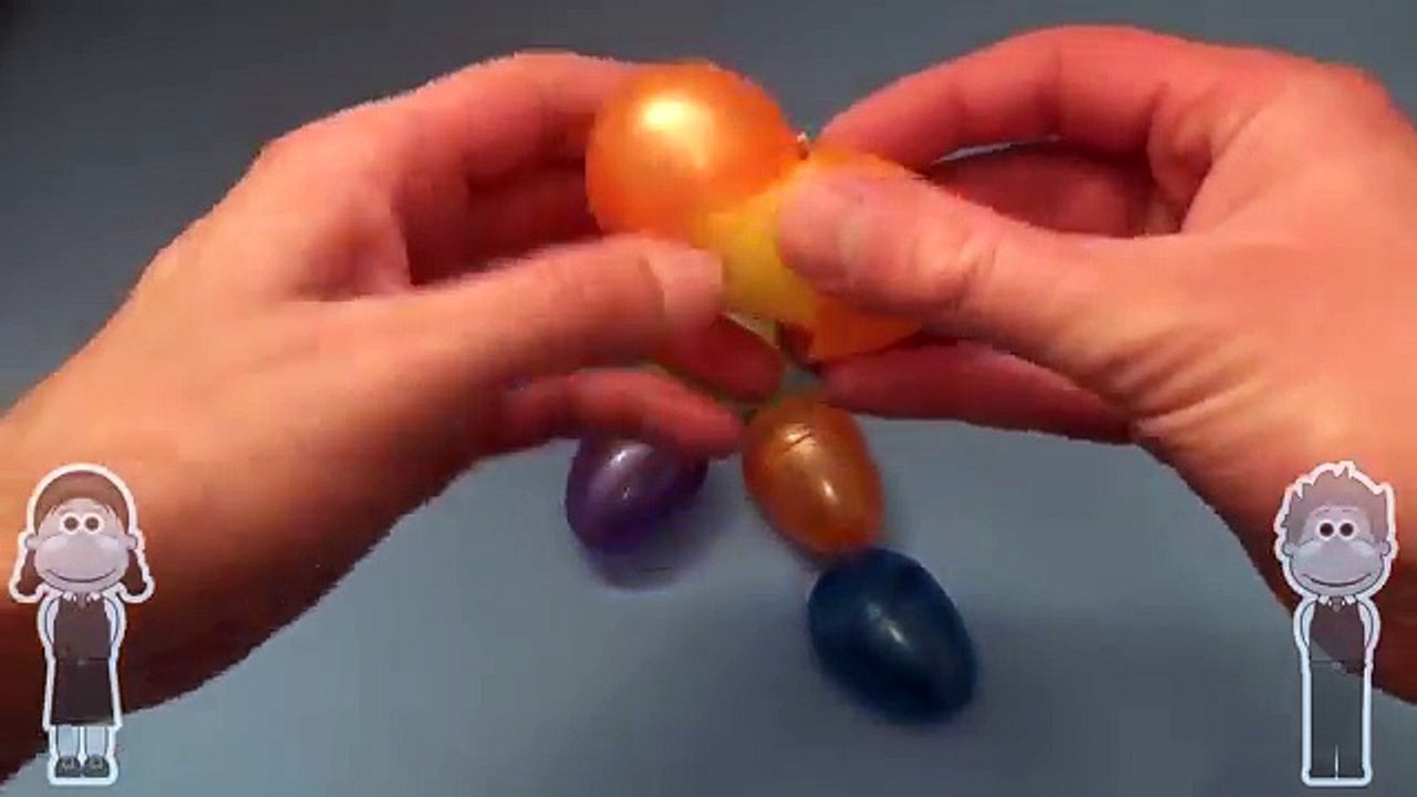 Learn Shapes with Surprise Eggs! Opening Surprise Eggs Filled With Toys and Candy for Kids!
