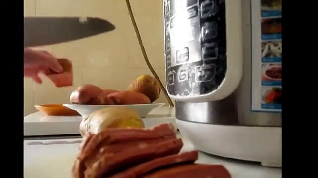 Картошка гармошка запечённая в мультиварке