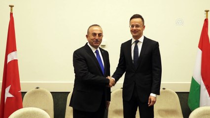 Dışişleri Bakanı Çavuşoğlu, Macar mevkidaşıyla ile görüştü - BRÜKSEL