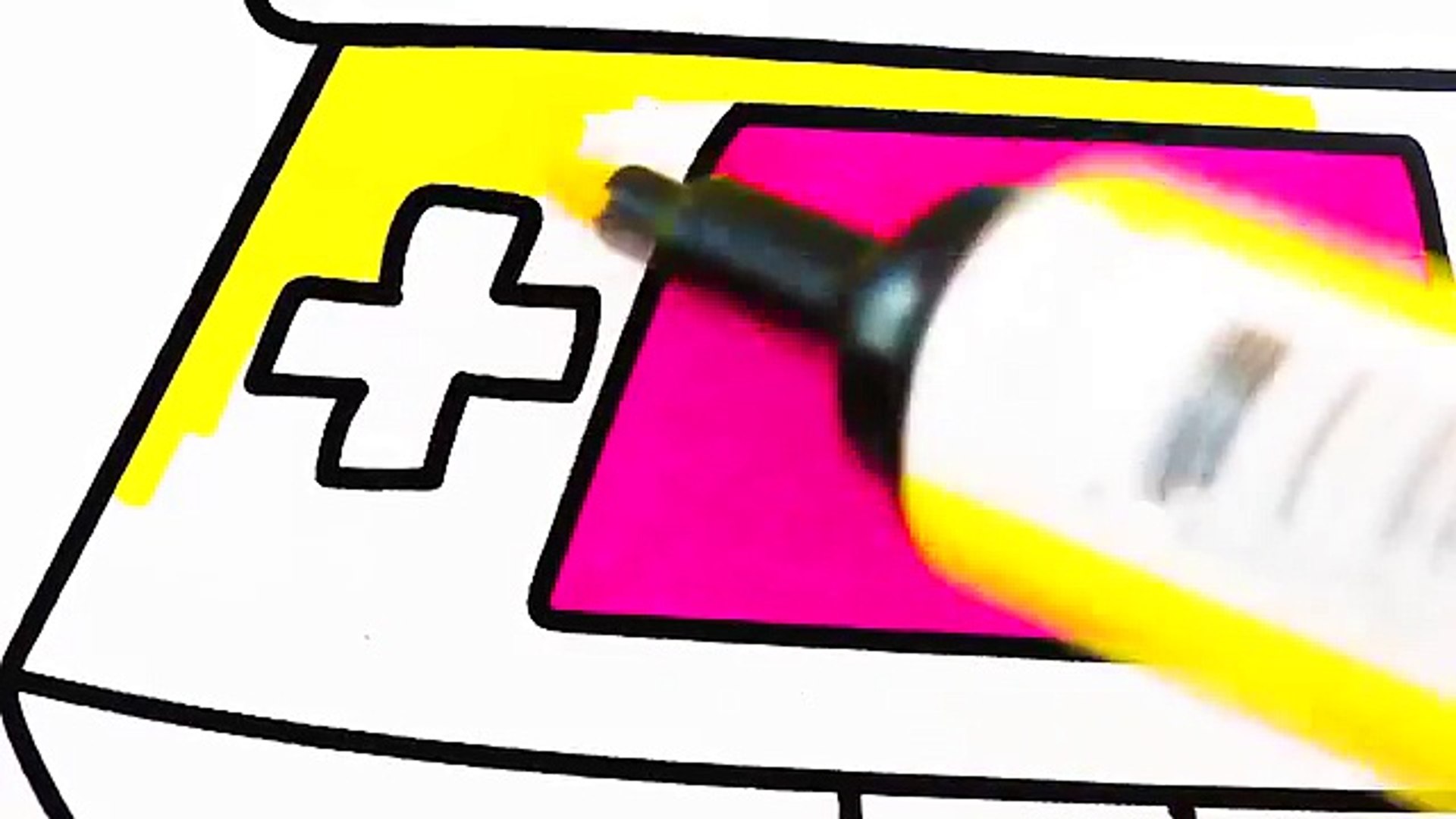 How to Draw Gaming Console with Joystick | Coloring and Creativity for Kids