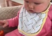 Funny Baby Accidentally Headbutts iPad