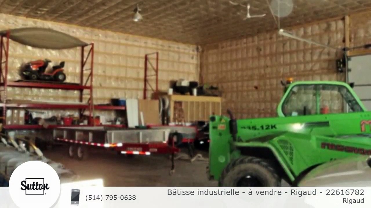 Bâtisse industrielle - à vendre - Rigaud - 22616782