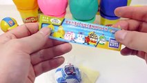 Surprise Eggs Play Doh Disney Cars Frozen Toy 서프라이즈 에그 플레이도우 점토 뽑기 뽀로로 폴리 타요 또봇 장난감 Робокар Поли