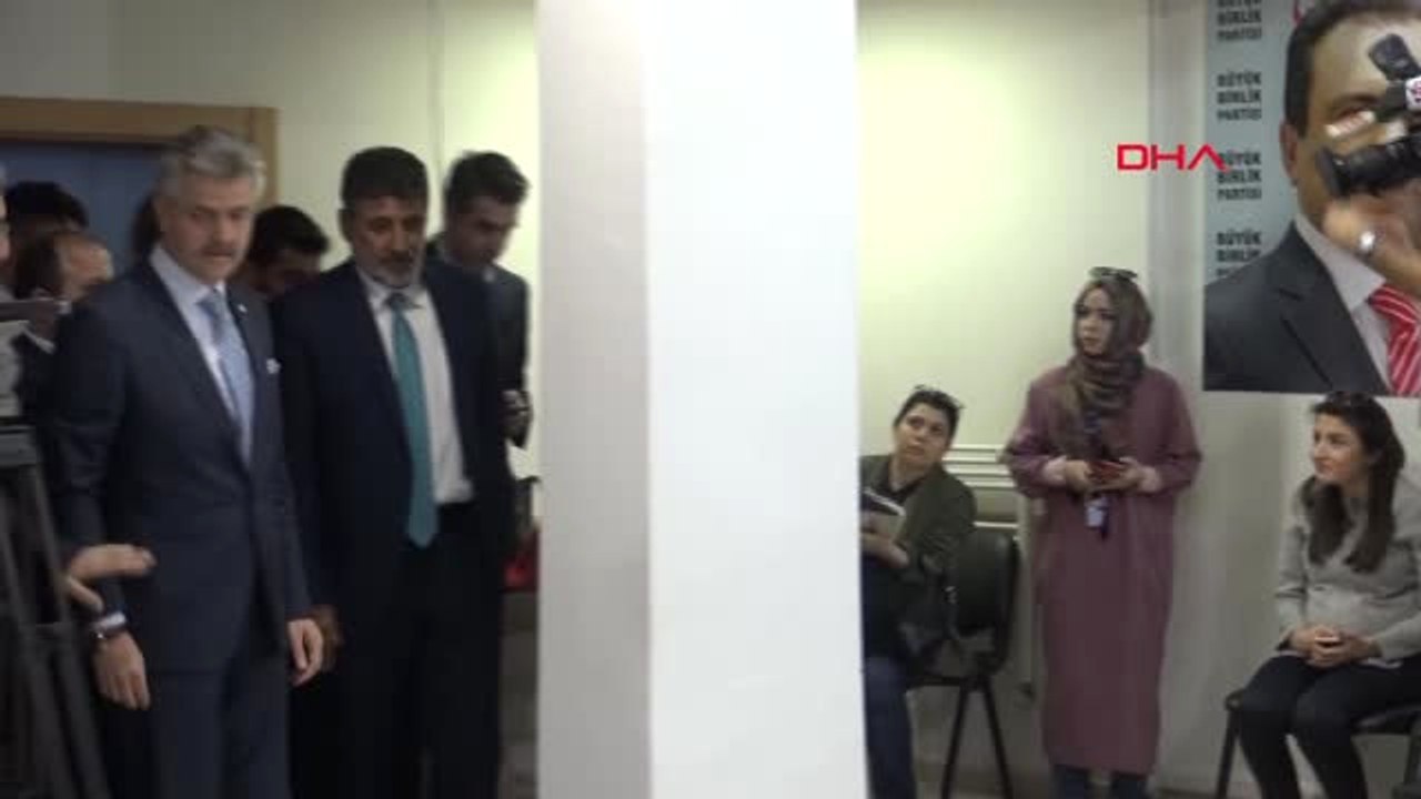 BBP Mustafa Destici Milletvekilliği Adaylık Başvurusunu Gerçekleştirdi