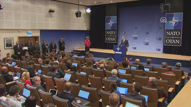 NATO Dışişleri Bakanları toplantısı - Stoltenberg - BRÜKSEL