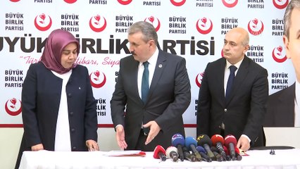 Destici: 'Sayın Gül'ün bir kaç gün içinde aday olmayacağını kamuoyuyla paylaşacağını düşünüyorum'- ANKARA