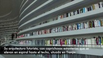 ¡IMPRESIONANTE! Carlos Malpica Flores: Conoce la biblioteca futurista China