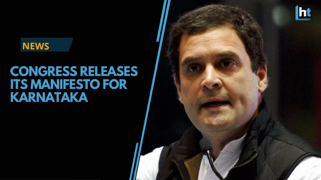 Congress's manifesto for Karnataka promises the...