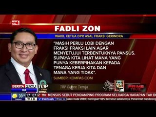 Fadli Zon Teken Usulan Pansus Hak Angket Tenaga Kerja Asing