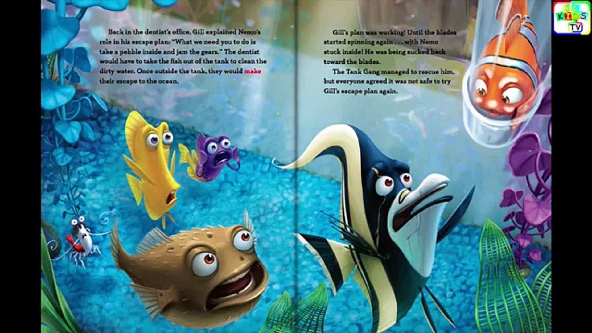 finding nemo storybook