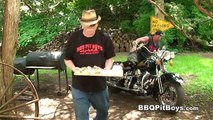 Smoked Bacon, Fried Onion, and Cheese Sandwich by the BBQ Pit Boys