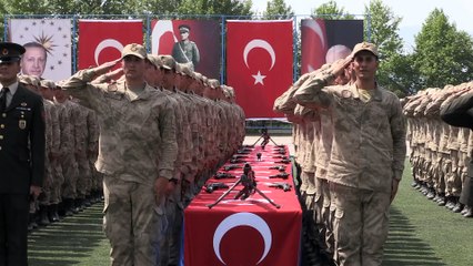 Uzman erbaşlar yemin etti - KARABÜK