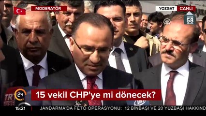 Bekir Bozdağ soruları cevaplıyor