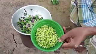 Biggest Yellow Yolks Egg Fried Rice - Using 55 Yellow Yolks in My Village