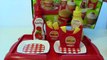 Toy kitchen burger play set PlayDoh Mc-French Fries playing burger & cupcakes toy