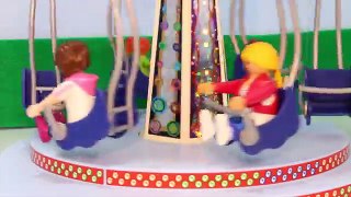 Playmobil Summer Fun FLYING SWINGS + SWEET SHOP Toy Opening & Review