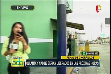 Nadine Heredia recuperará su libertad en las próximas horas