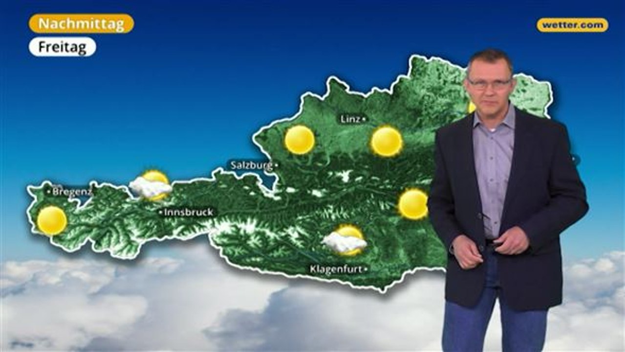 Das Wetter in Österreich am 27. April 2018