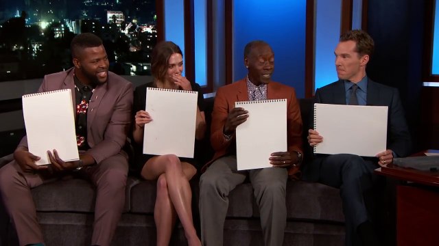 Cast of Avengers: Infinity War Draws Their Characters