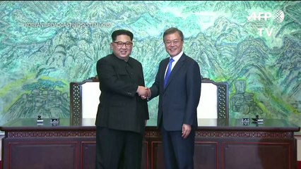 Cumbre intercoreana histórica, con abrazo y promesas de paz