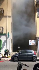 Un incendie à Azur Fêtes à Nice