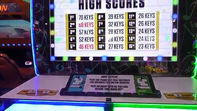 Grand Piano Keys - Arcade Ticket Game