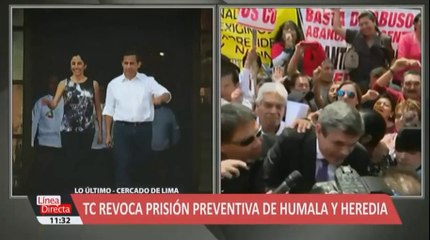 Download Video: TRIBUNAL CONSTITUCIONAL DEL PERU ORDENA LIBERAR A OLLANTA HUMALA Y NADINE HEREDIA