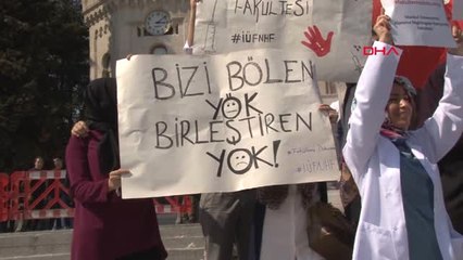 Beyazıt'ta "Bölünme" Protestosu