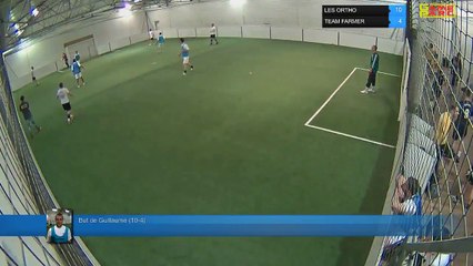 But de Guillaume (10-4) - LES ORTHO Vs TEAM FARMER - 26/04/18 20:00 - LIGUE 2 - Poitiers Game Parc