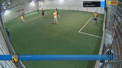Faute de Benoit - BIG TESTO Vs FC BELLATOR 2 - 26/04/18 21:00 - LIGUE 3 - Poitiers Game Parc