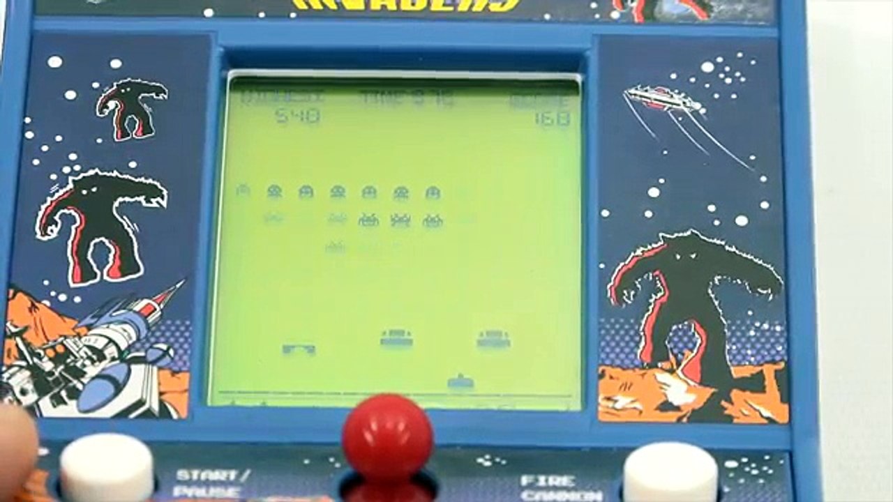 Space Invaders Arcade Classics Mini Arcade Game