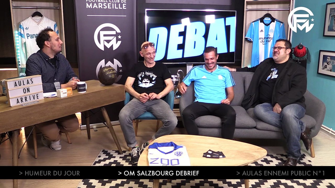 Débats OM : Chant dans les virages, OM-Salzboug pur plaisir, Aulas ennemi public N°1