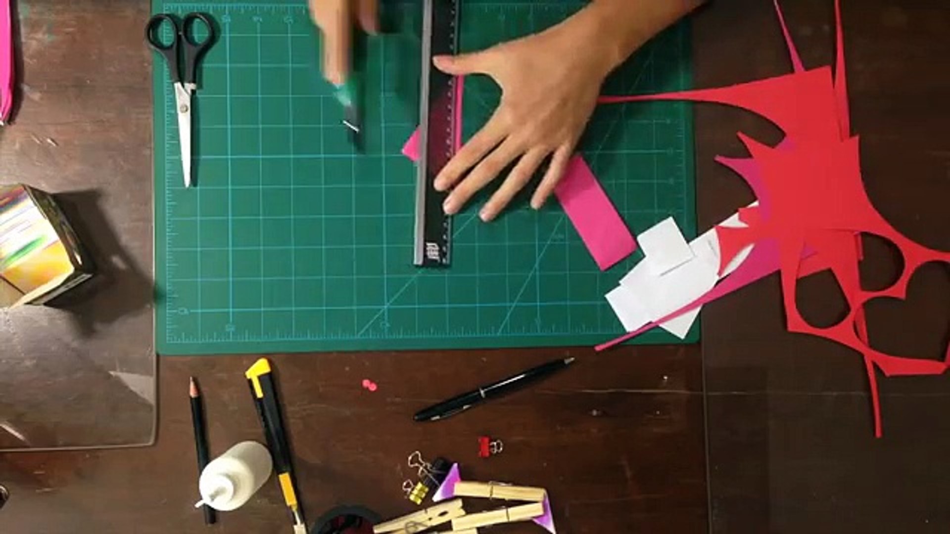 Decoração para o Dia Das Mães :: Letras Decorativas com Origami