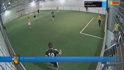 But de Benoit (8-5) - BIG TESTO Vs FC BELLATOR 2 - 26/04/18 21:00 - LIGUE 3 - Poitiers Game Parc