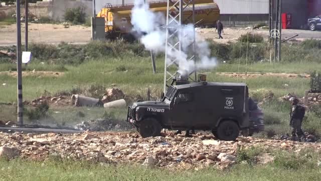 İsrail Askerlerinden Batı Şeria'daki Gösterilere Müdahale