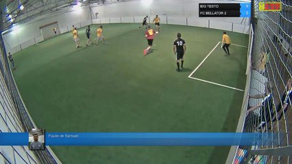 Faute de Samuel - BIG TESTO Vs FC BELLATOR 2 - 26/04/18 21:00 - LIGUE 3 - Poitiers Game Parc