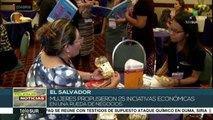El Salvador: Comisión Nacional apoya a mujeres emprendedoras