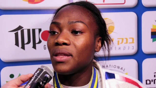 CE Tel-Aviv 2018 - Clarisse Agbegnenou : On n'en a pas encore fini avec Tina