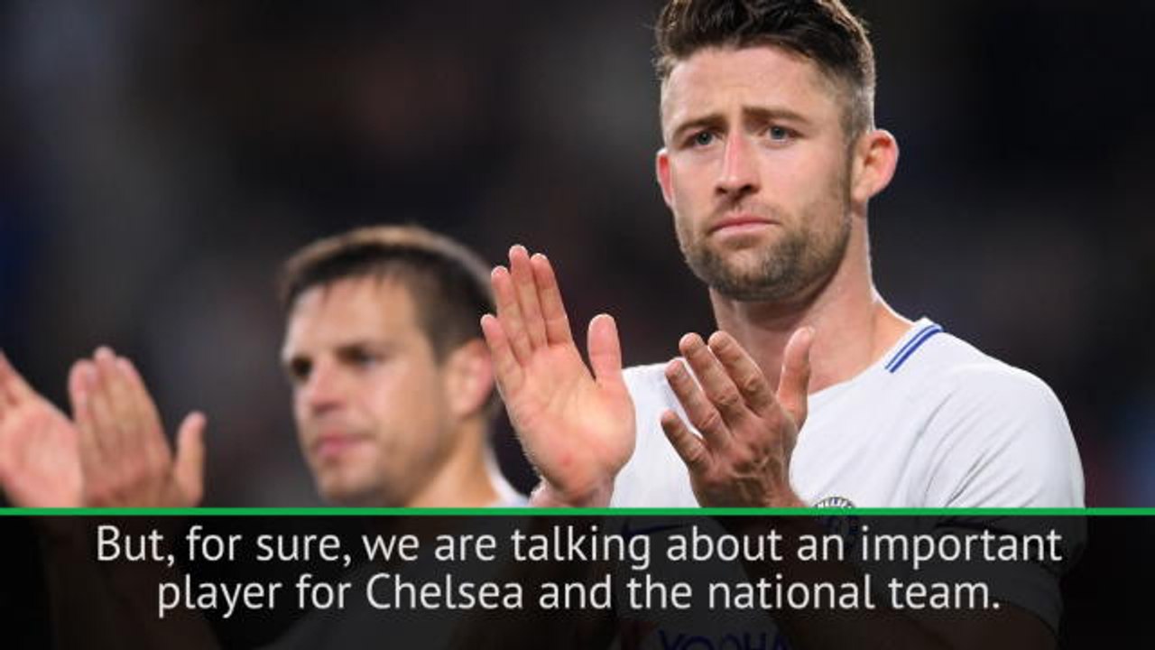 Cahill is important for Chelsea and England - Conte