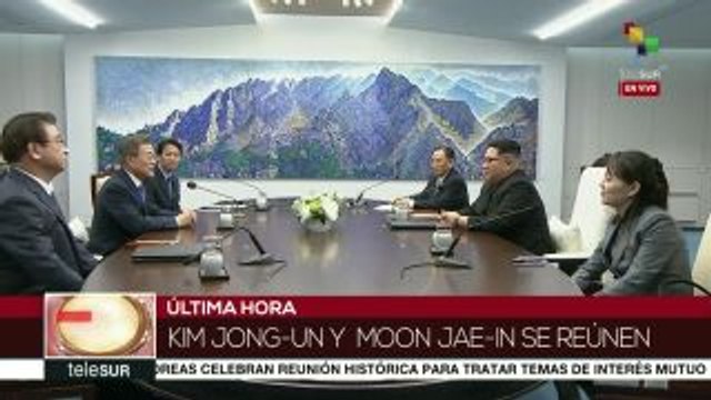Inicia diálogo histórico entre líderes coreanos