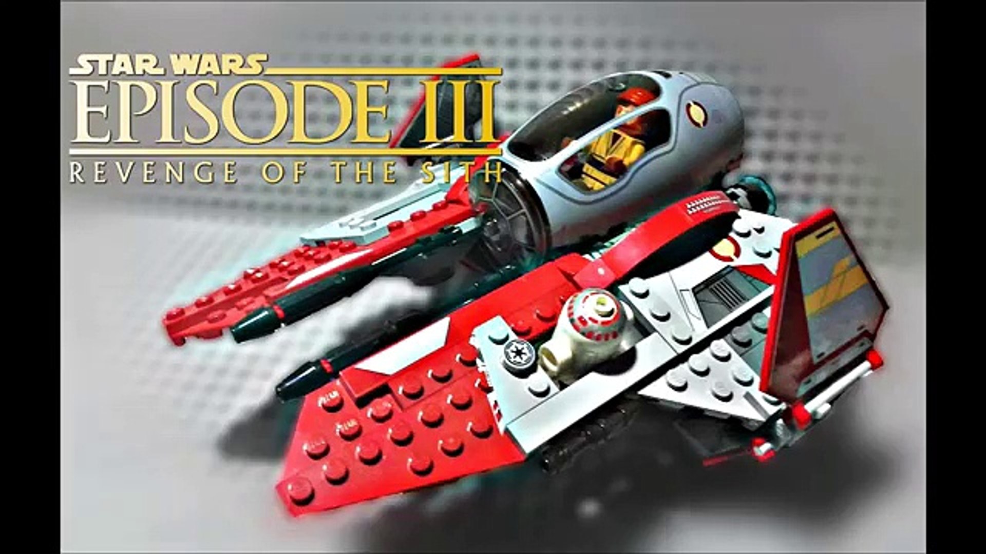 LEGO Star Wars The Clone Wars - Obi Wans Jedi Starfighter MOC - Review -  video Dailymotion