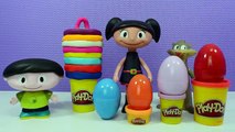 O Show da Luna! Abrindo Ovos Surpresa de Massinha Play-Doh Portugues - Turma kids