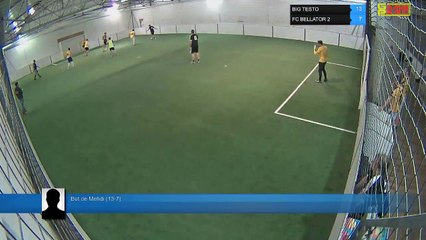 But de Mehdi (13-7) - BIG TESTO Vs FC BELLATOR 2 - 26/04/18 21:00 - LIGUE 3 - Poitiers Game Parc