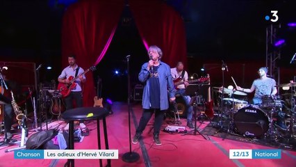 Chanson : tournée d'adieux pour Hervé Villard