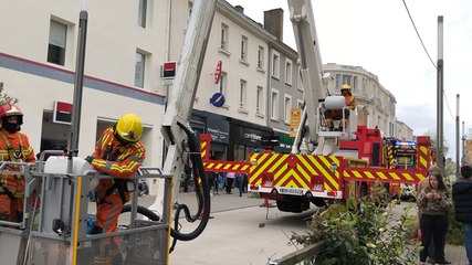 Incendie rue Clemenceau