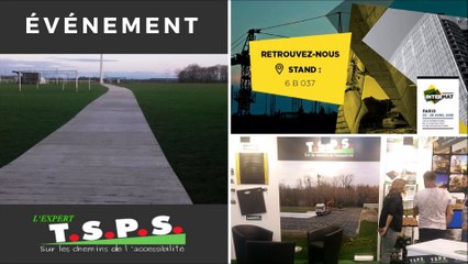 Événement TSPS  - INTERMAT 2018