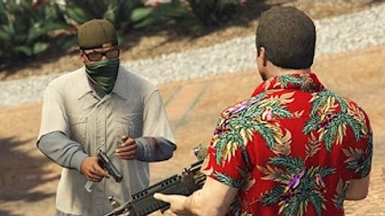 Gta V Franklin kills Michael