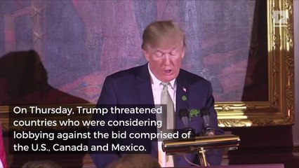 President Trump Pushes Bid for US-Led 2026 World Cup